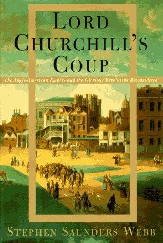 Cover of Lord Churchill's coup by Stephen Saunders Webb