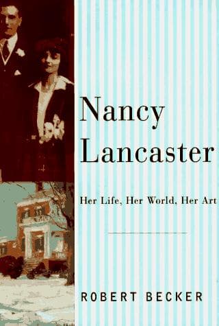 Cover of Nancy Lancaster by Becker, Robert