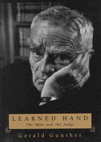 Cover of Learned Hand by Gerald Gunther