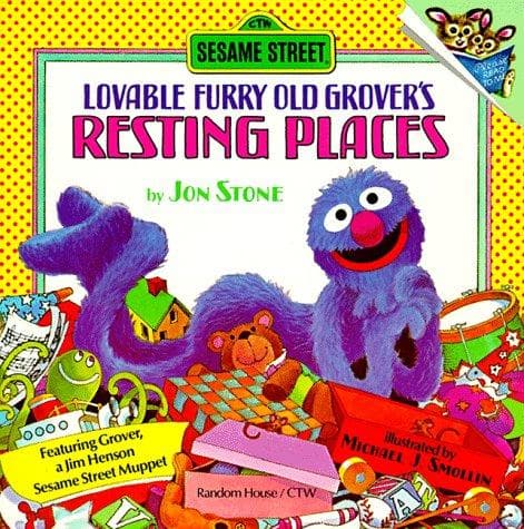 Cover of Lovable furry old Grover's resting places by Jon Stone