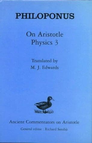 Cover of On Aristotle "Physics 3" (Ancient Commentators on Aristotle Series) by John Philoponus