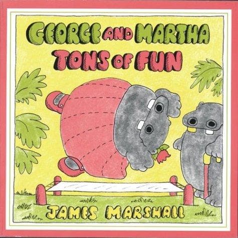 Cover of George and Martha, tons of fun by James Marshall
