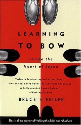 Cover of Learning to Bow by Bruce Feiler