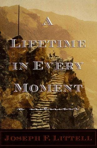 Cover of A lifetime in every moment by Joseph F. Littell