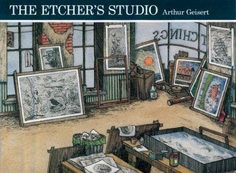 Cover of Etcher's Studio by Arthur Geisert