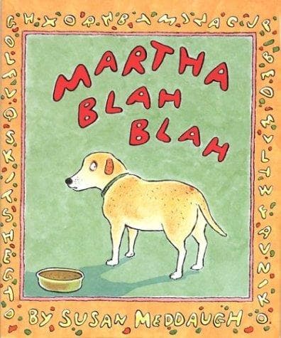 Cover of Martha Blah Blah by Susan Meddaugh