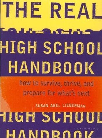 Cover of The real high school handbook by Susan Abel Lieberman