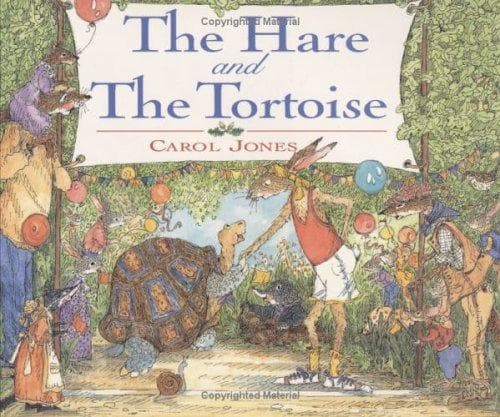 Cover of The hare and the tortoise by Carol Jones