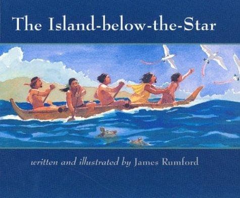 Cover of The Island-below-the-star by James Rumford