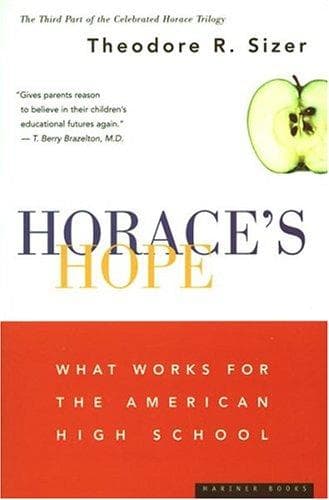 Cover of Horace's Hope by Theodore R. Sizer