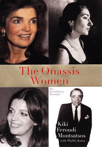 Cover of The Onassis women by Kiki Feroudi Moutsatsos