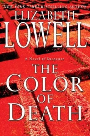 Cover of The color of death by Ann Maxwell