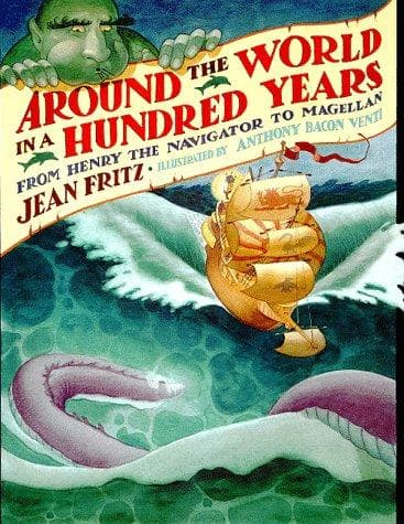 Cover of Around the world in a hundred years by Jean Fritz