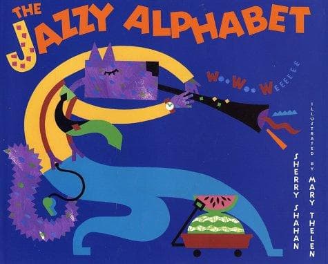 Cover of The jazzy alphabet by Sherry Shahan