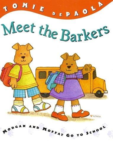 Cover of Meet the Barkers by Tomie dePaola