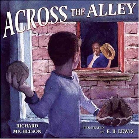 Cover of Across the alley by Richard Michelson