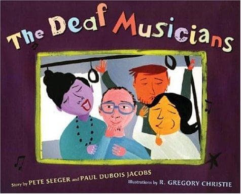 Cover of The deaf musicians by Pete Seeger