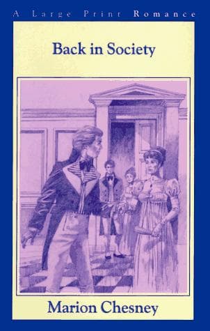 Cover of Back in Society by Marion Chesney