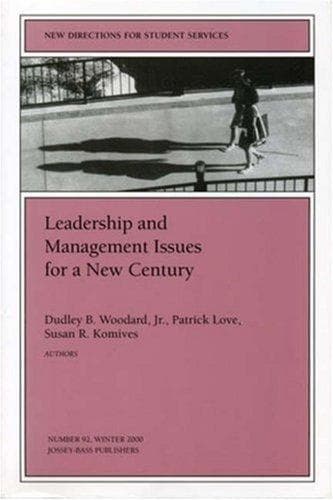 Cover of Leadership and management issues for a new century by Dudley B Woodward