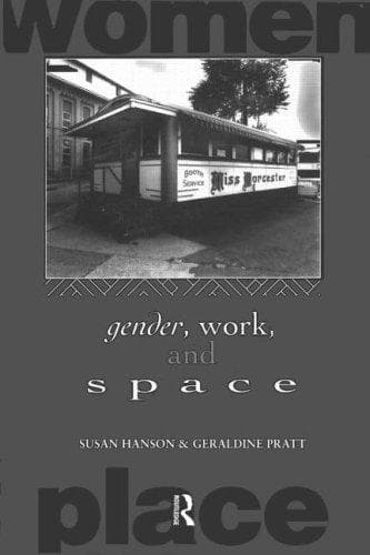 Cover of Gender, work, and space by Susan Hanson
