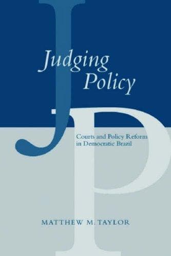 Cover of Judging Policy by Matthew Taylor