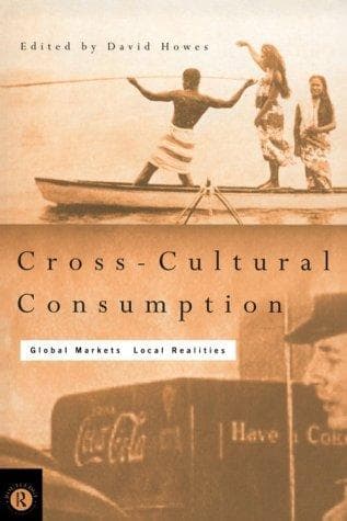 Cover of Cross-cultural consumption by David Howes