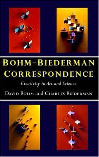 Cover of Bohm-Biederman correspondence by David Bohm