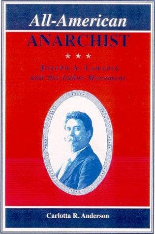 Cover of All-American anarchist by Carlotta R. Anderson