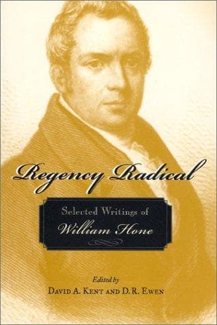 Cover of Regency Radical by William Hone
