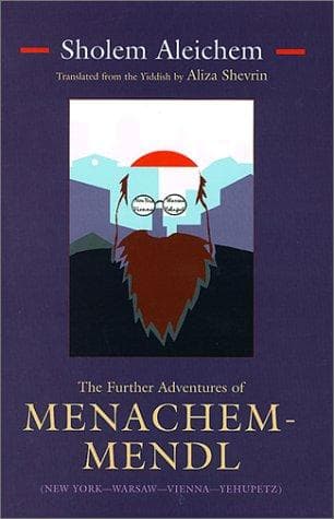 Cover of The Further Adventures of Menachem-Mendl by Sholem Aleichem