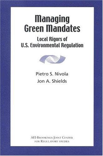 Cover of Managing Green Mandates by Pietro S. Nivola