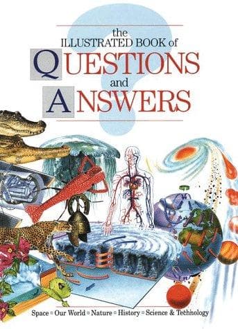Cover of The illustrated book of questions and answers by Andrew Langley