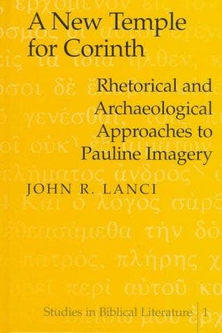 Cover of A new temple for Corinth by John R. Lanci