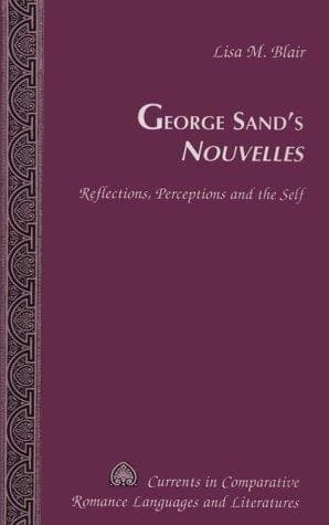 Cover of George Sand's Nouvelles by Lisa M. Blair