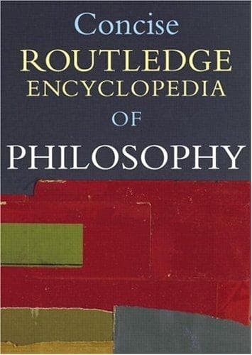 Cover of Concise Routledge Encyclopedia of Philosophy by Edward Craig