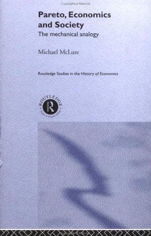 Cover of Pareto, Economics and Society by Michael McLure