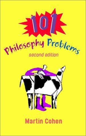Cover of 101 philosophy problems by Cohen, Martin