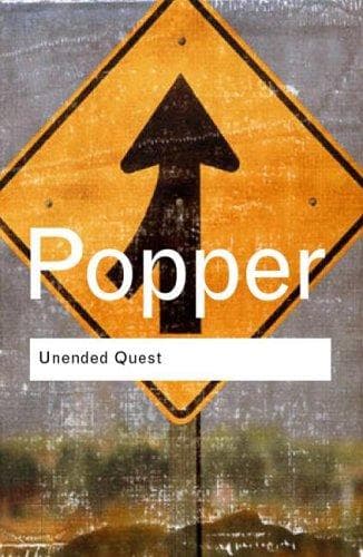 Cover of Unended quest by Karl Popper
