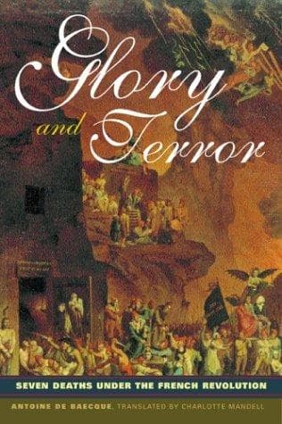 Cover of Glory and terror by Antoine de Baecque