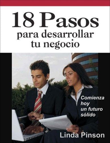 Cover of 18 pasos para desarrollar tu negocio by Linda Pinson