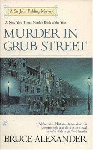 Cover of Murder in Grub Street (Sir John Fielding #2) by Bruce Alexander