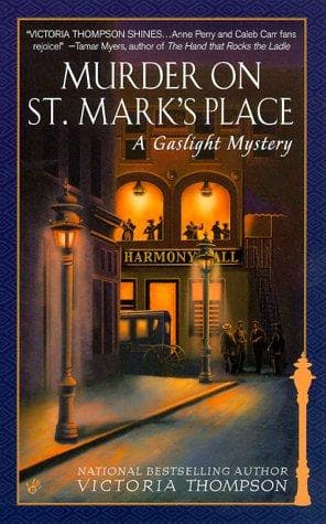 Cover of Murder on St. Mark's Place by Victoria Thompson