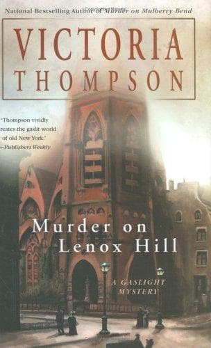 Cover of Murder on Lenox Hill by Victoria Thompson