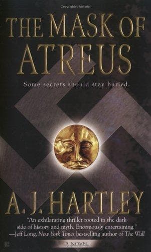 Cover of The Mask of Atreus by A. J. Hartley