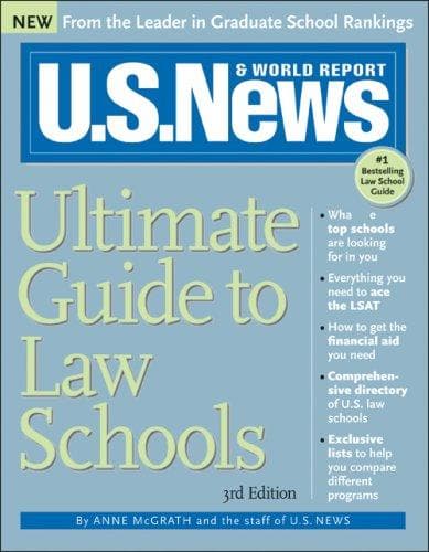 Cover of Ultimate guide to law schools by Anne McGrath