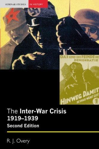 Cover of The inter-war crisis 1919-1939 by Richard Overy