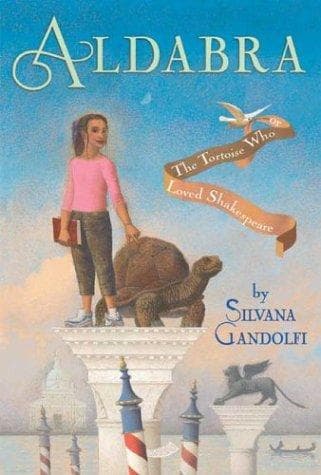 Cover of Aldabra, or, The tortoise who loved Shakespeare by Silvana Gandolfi