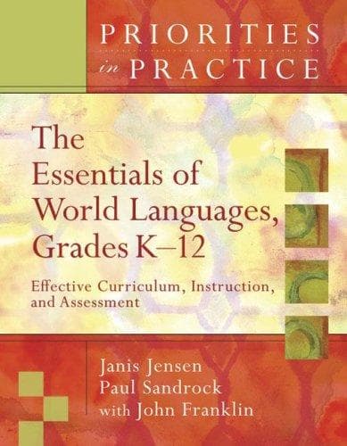 Cover of The essentials of world languages, grades K-12 by Janis Jensen