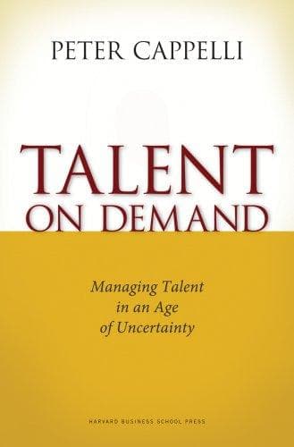 Cover of Talent on demand by Peter Cappelli