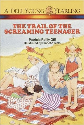 Cover of The Trail of the Screaming Teenager by Patricia Reilly Giff
